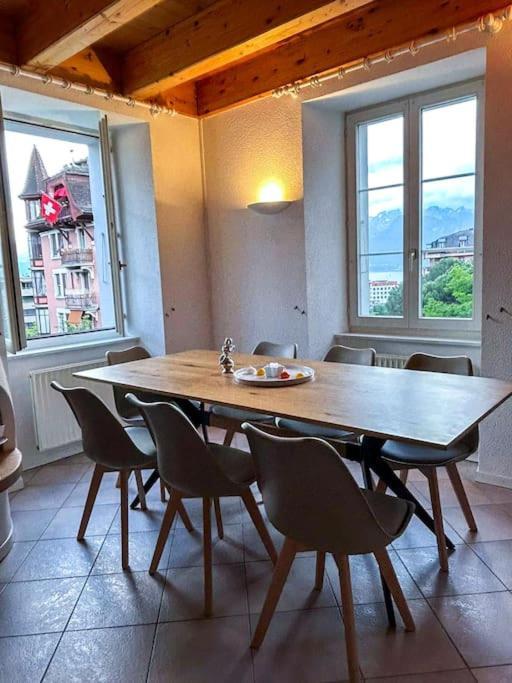 अपार्टमेंट Duplex Avec Vue Et Montagnes Montreux